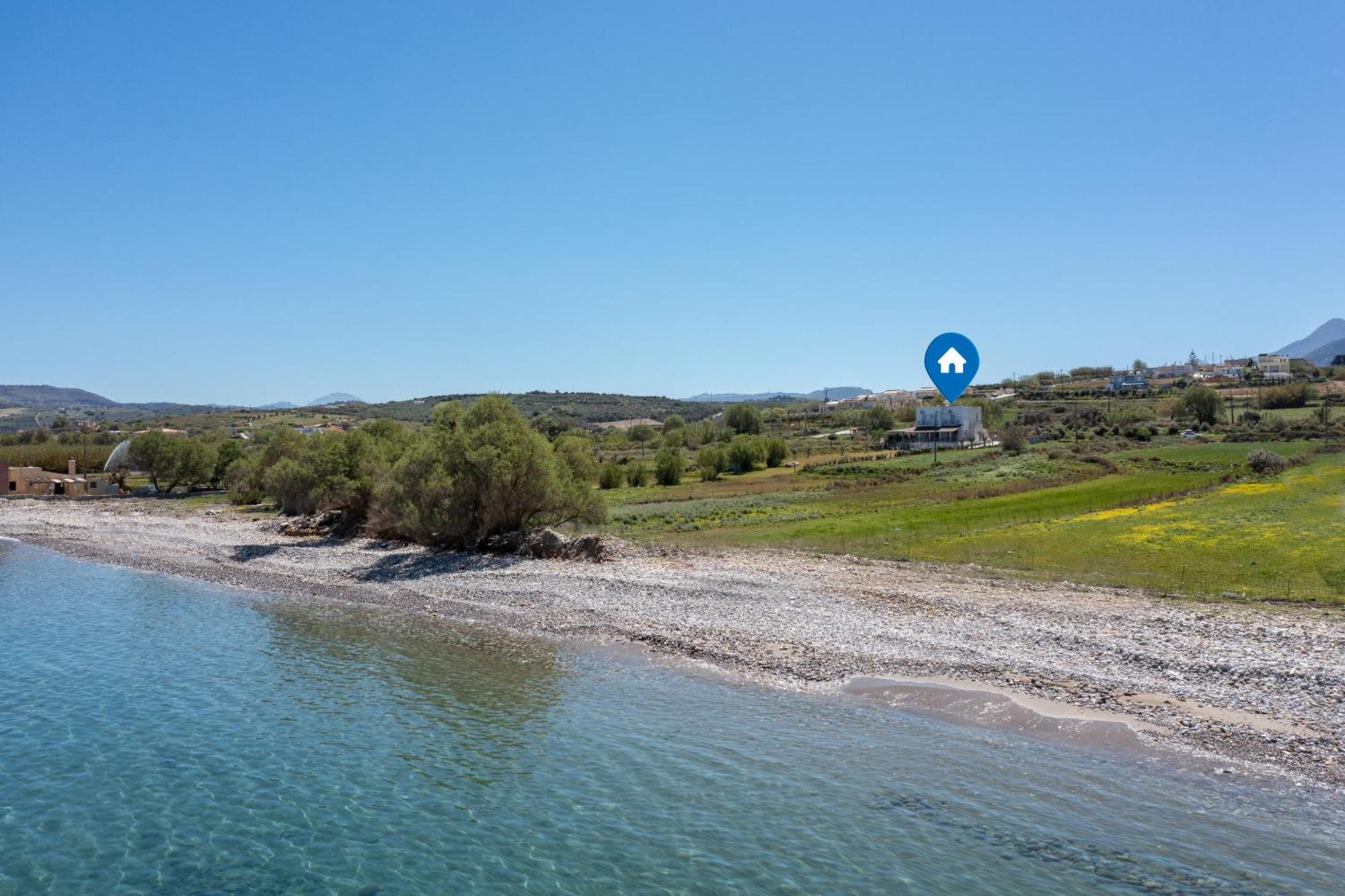 Beachfront First-Floor Suite Georgioupoli Exterior foto